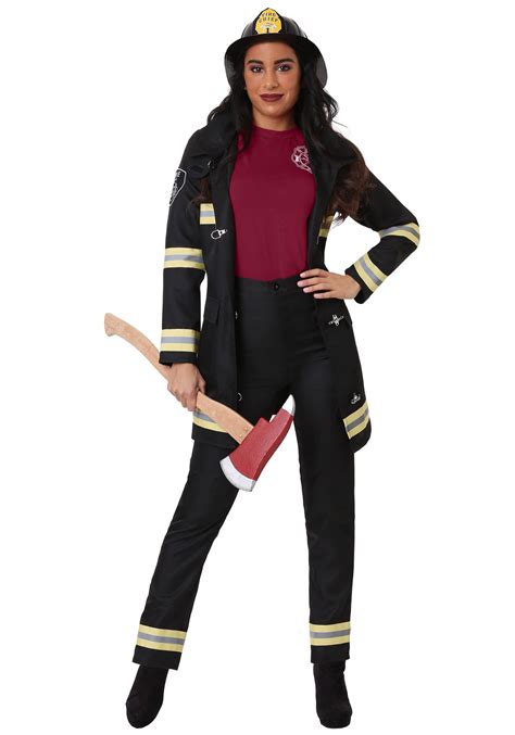 fire fighter costume women's|realistic firefighter costume.